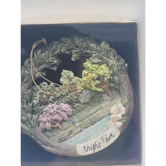 Hestia Knigt Park Christmas Ornament Collingswood NJ USA 1998 Vintage Hanging - Picture 12 of 16